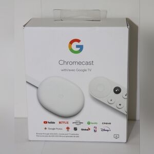 Google Chromecast with Google TV - White